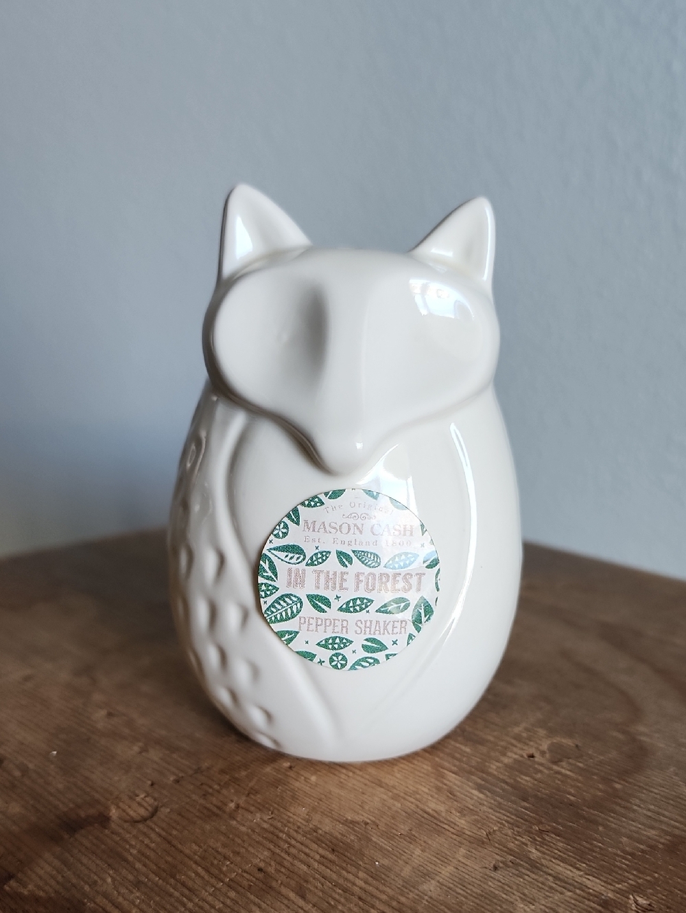 NWT MASON CASH "IN THE FOREST" FOX PEPPER SHAKER
